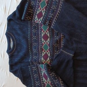 Men's Jantzen PDX Pullover Longsleeve Knit Sweater L